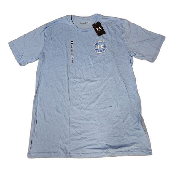 Under Armour Men’s Shirt – XLT, Light Blue, Short Sleeve, NWT - Picture 1 of 8